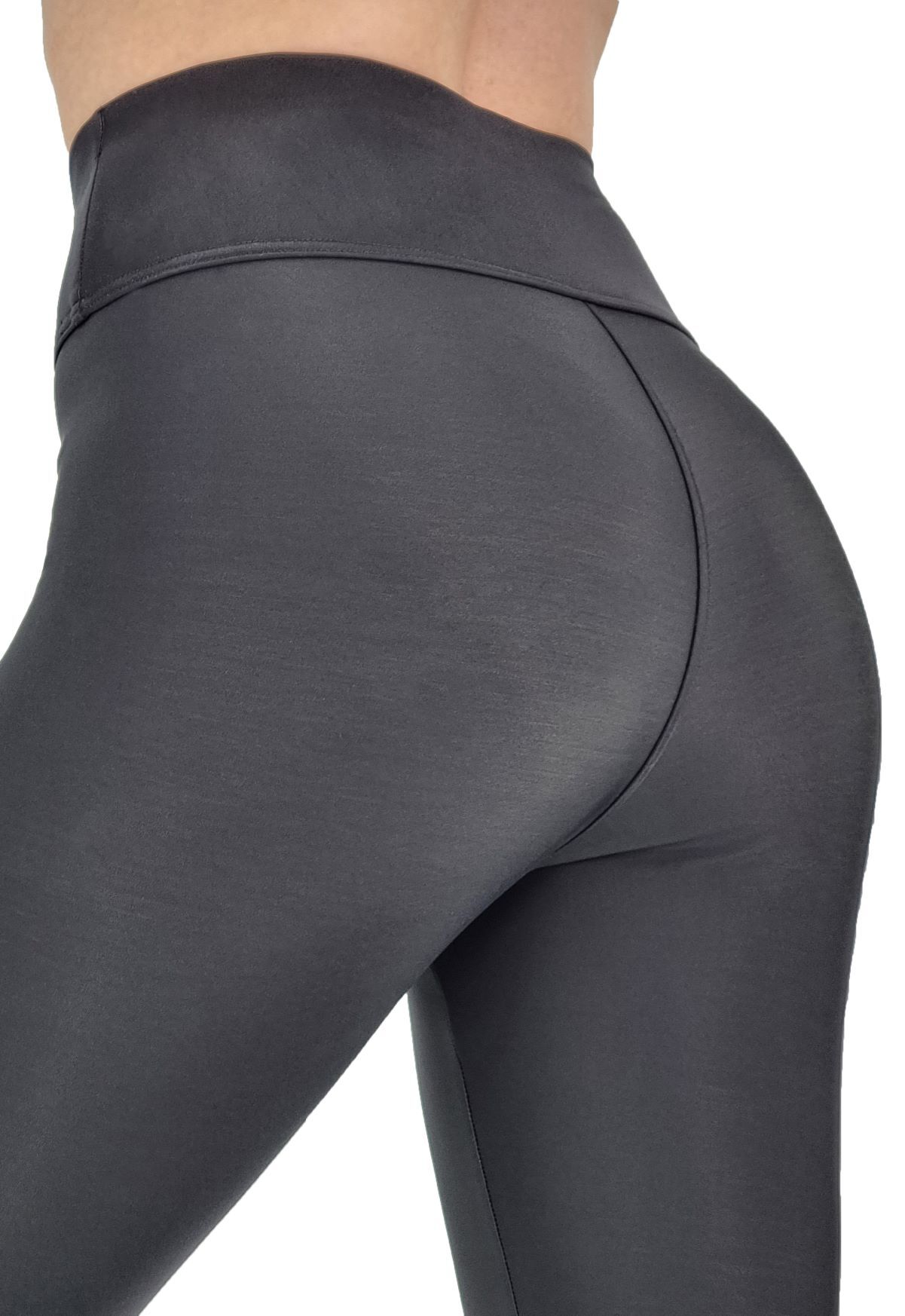 NEYWER Dámské silně zateplené funkční elastické legíny černé UL510