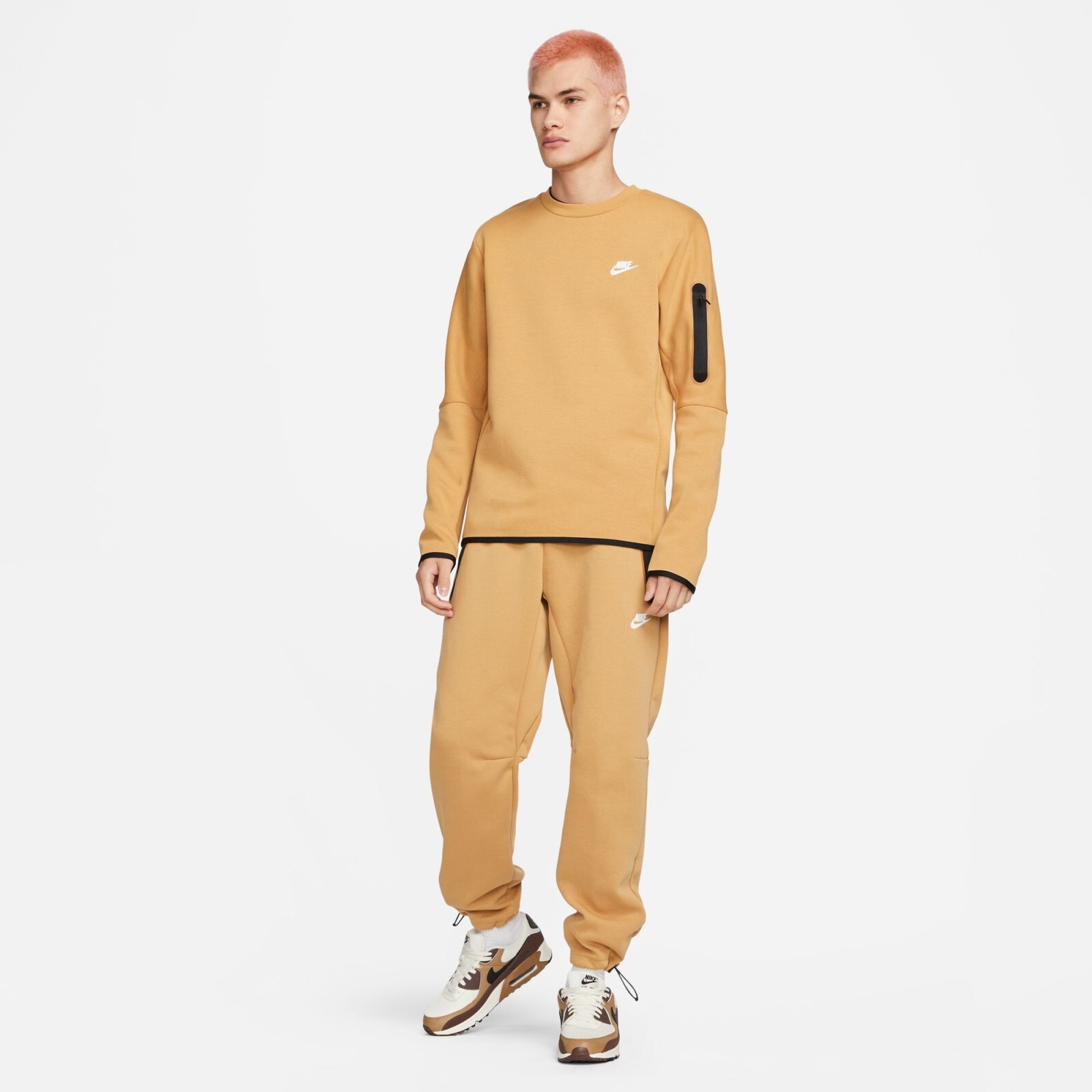 Nike Sportswear Tech Fleece ELEMENTAL GOLD/SAIL GLAMI.cz