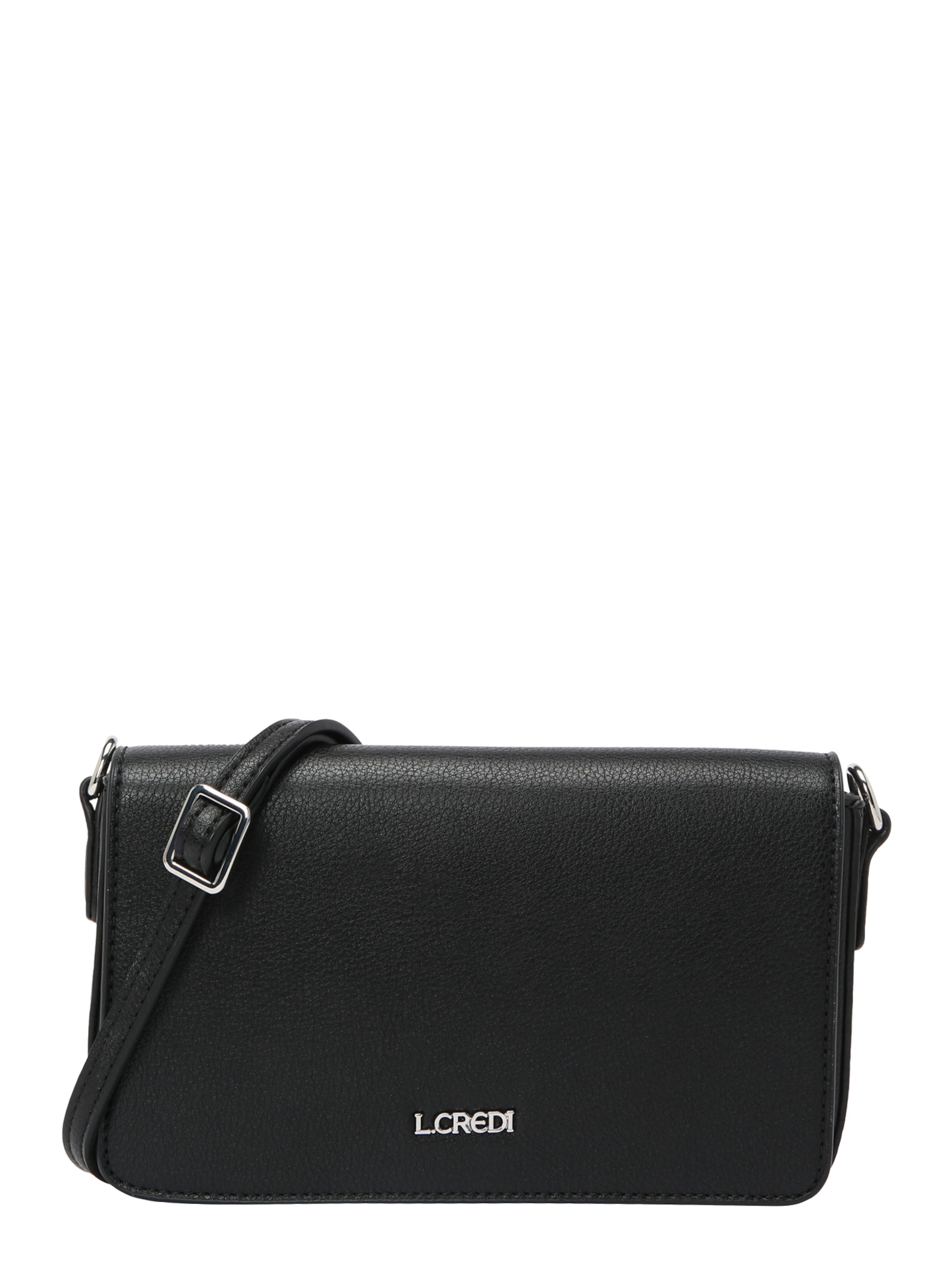 L.CREDI Taška přes rameno 'Jane' černá
