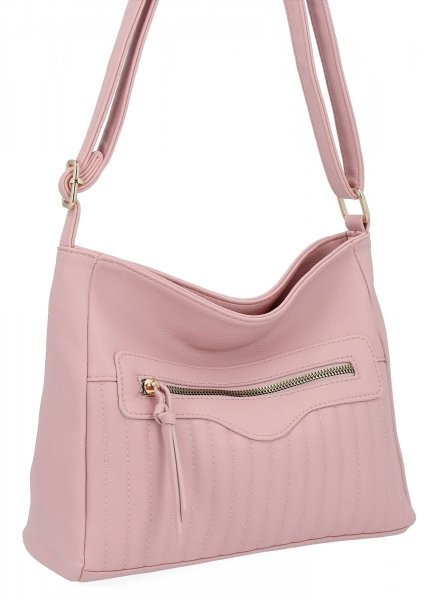 Dámská kabelka listonoška Herisson pudrová růžová 1052L2089