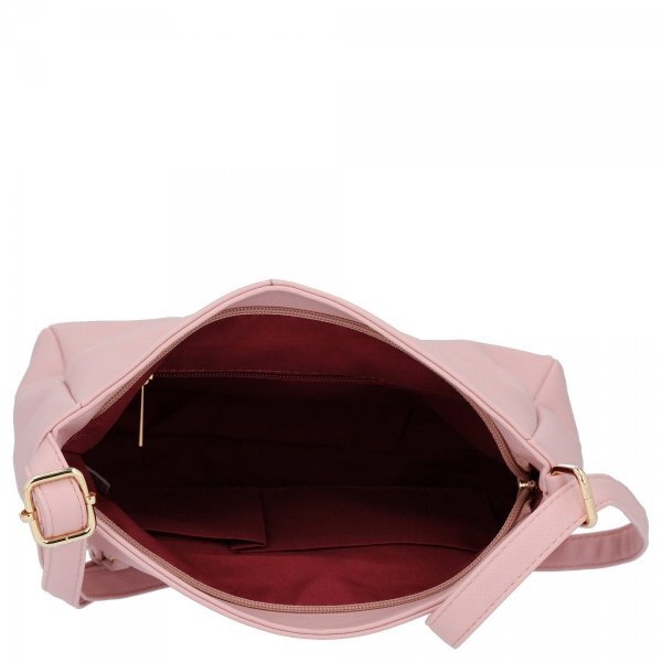 Dámská kabelka listonoška Herisson pudrová růžová 1052L2089