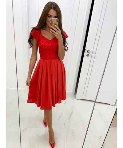 Červené, plesové šaty | 620 kousků - GLAMI.cz