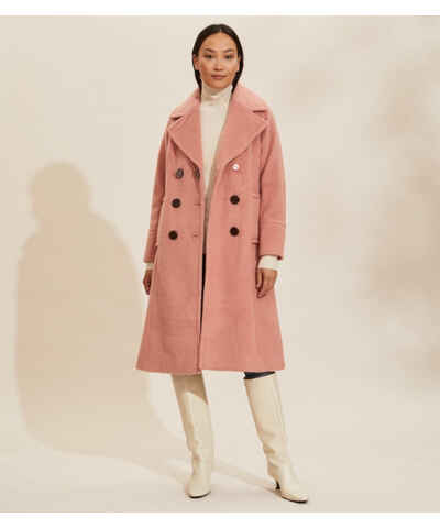 Růžové, zimní dámské kabáty | 280 kousků - GLAMI.cz
