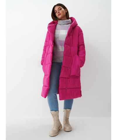 Růžové, zimní dámské kabáty | 250 kousků - GLAMI.cz
