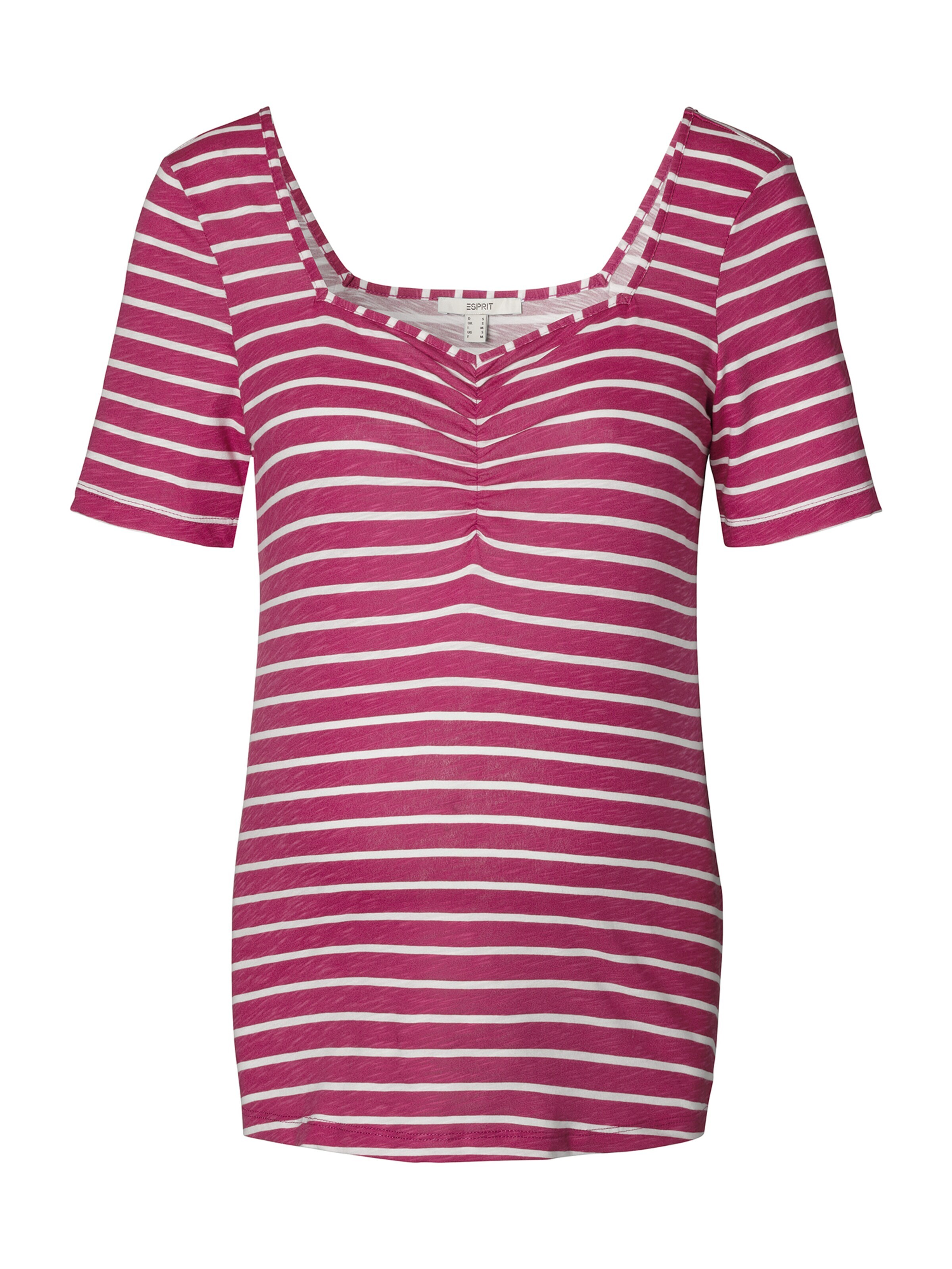 Esprit Maternity Tričko eosin / bílá