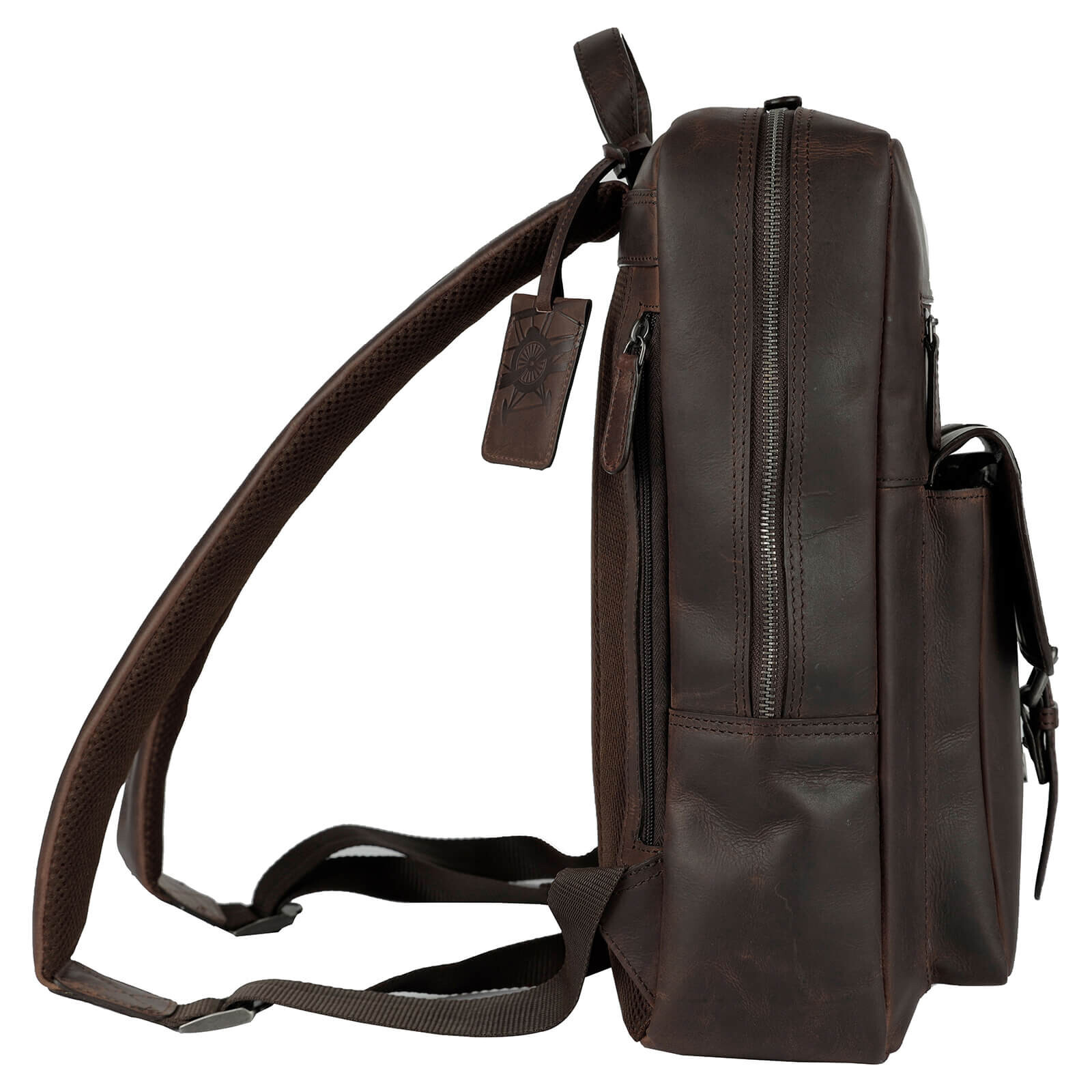 Kožený batoh Sparwell London - černá