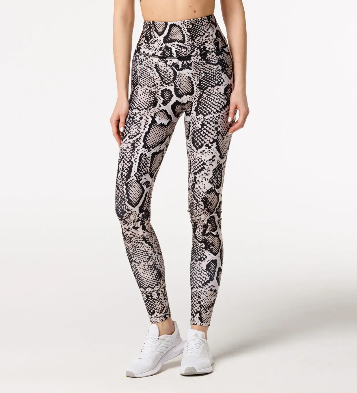 Bittersweet Paris Snake Skin dámské legíny s vysokým pasem