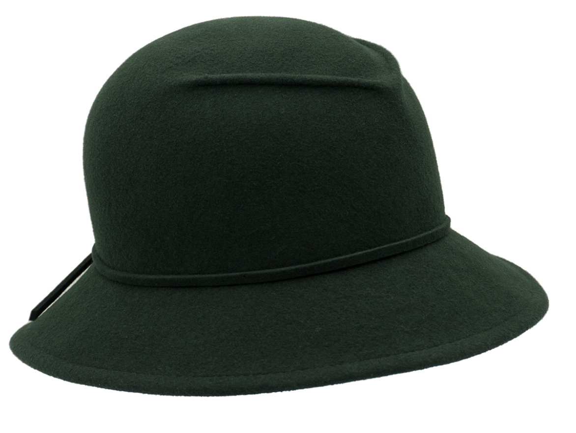 Dámský zelený zimní klobouk Selena - Mayser