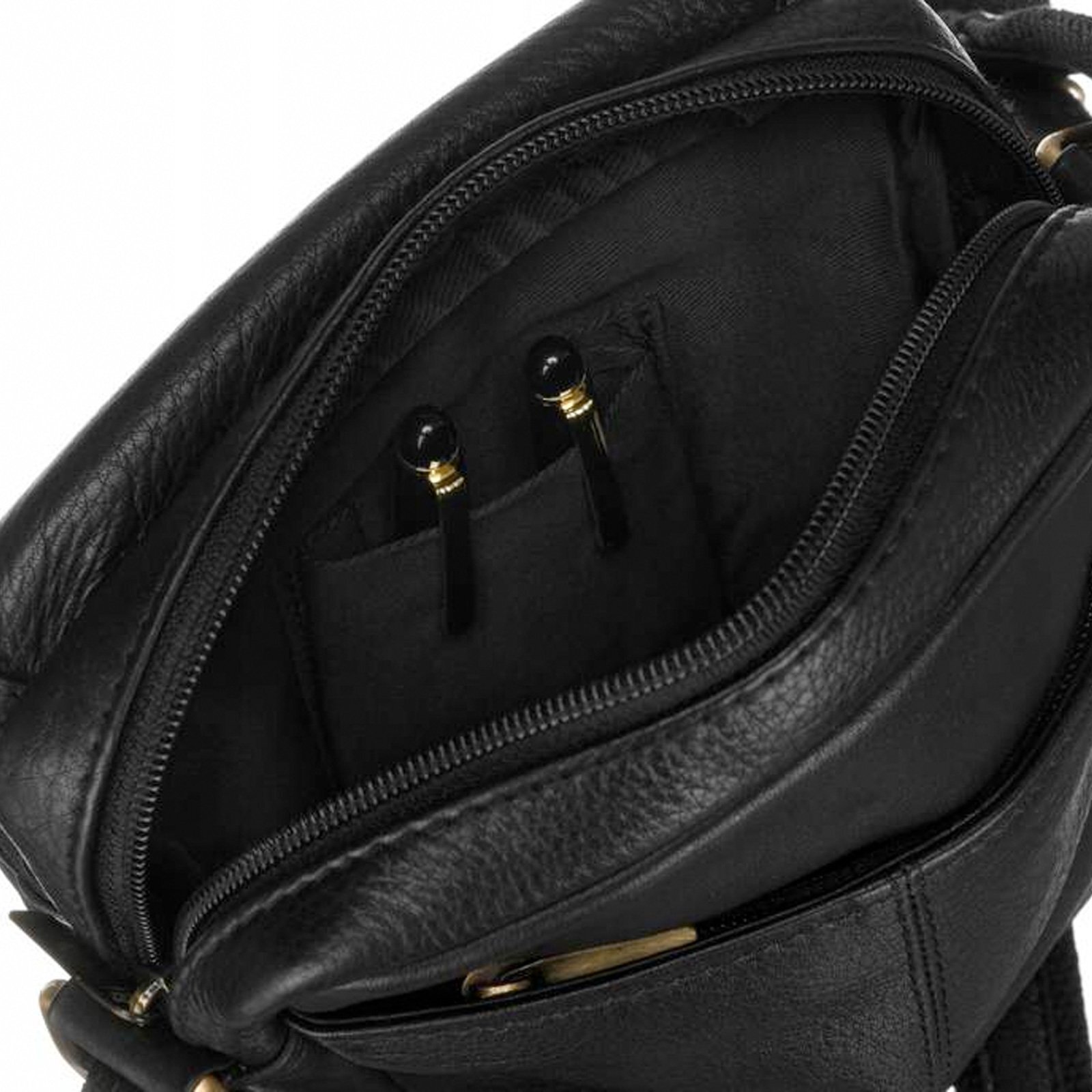 Pánská kožená taška Peterson PTN IG-8-NDM černá