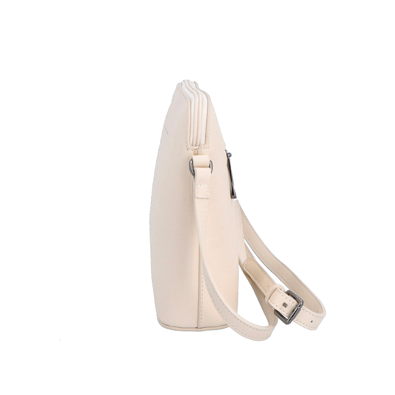 Kožená kabelka crossbody Noelia Bolger béžová NB 0064 BE