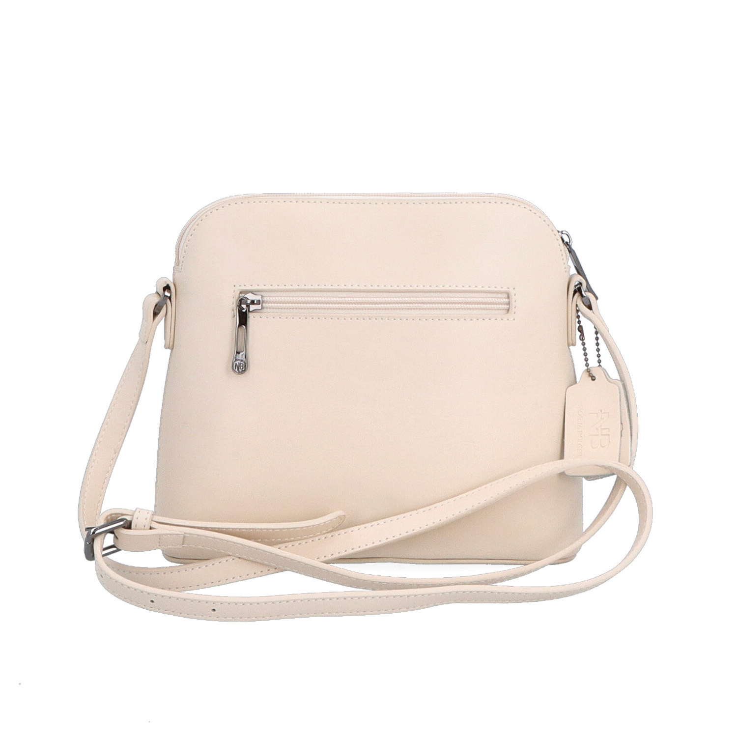 Kožená kabelka crossbody Noelia Bolger béžová NB 0064 BE