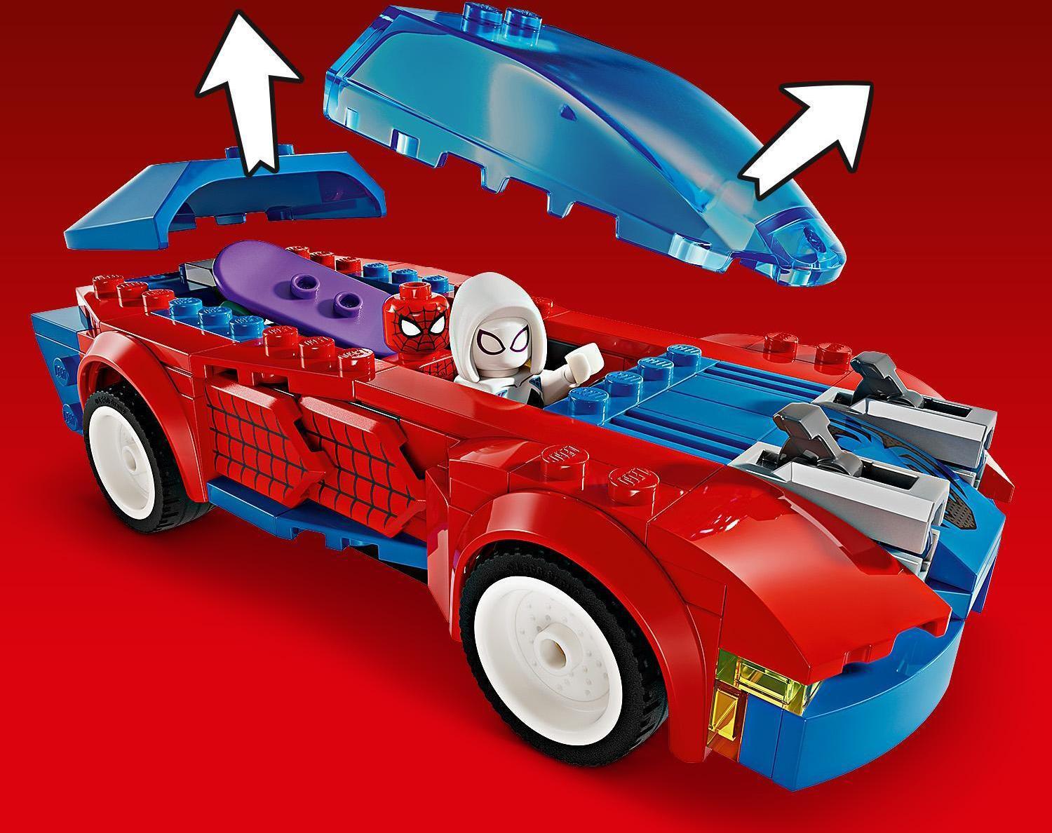 LEGO Marvel 76279 Spider-Manovo závodní auto a Venom Zelený goblin