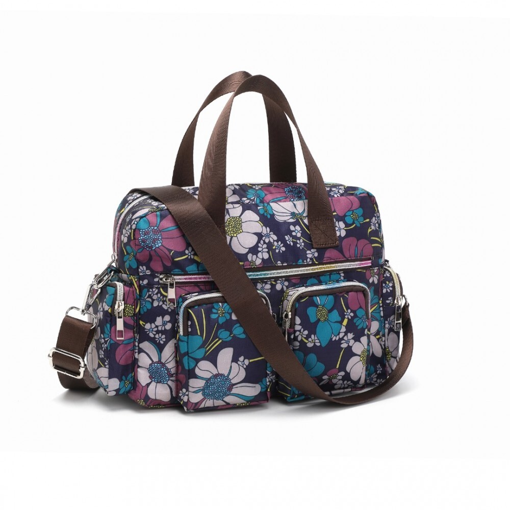 Miss Lulu Kabelka Water-Resistant Flowers Navy