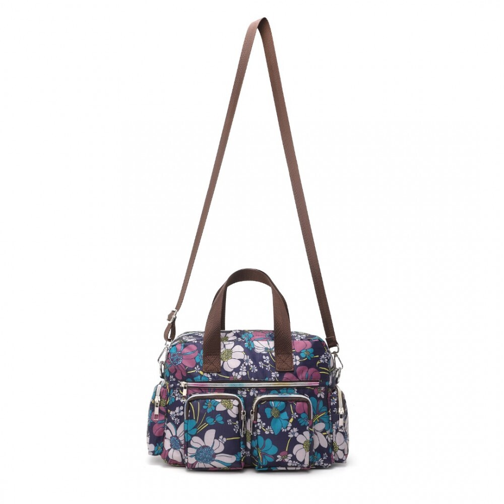 Miss Lulu Kabelka Water-Resistant Flowers Navy