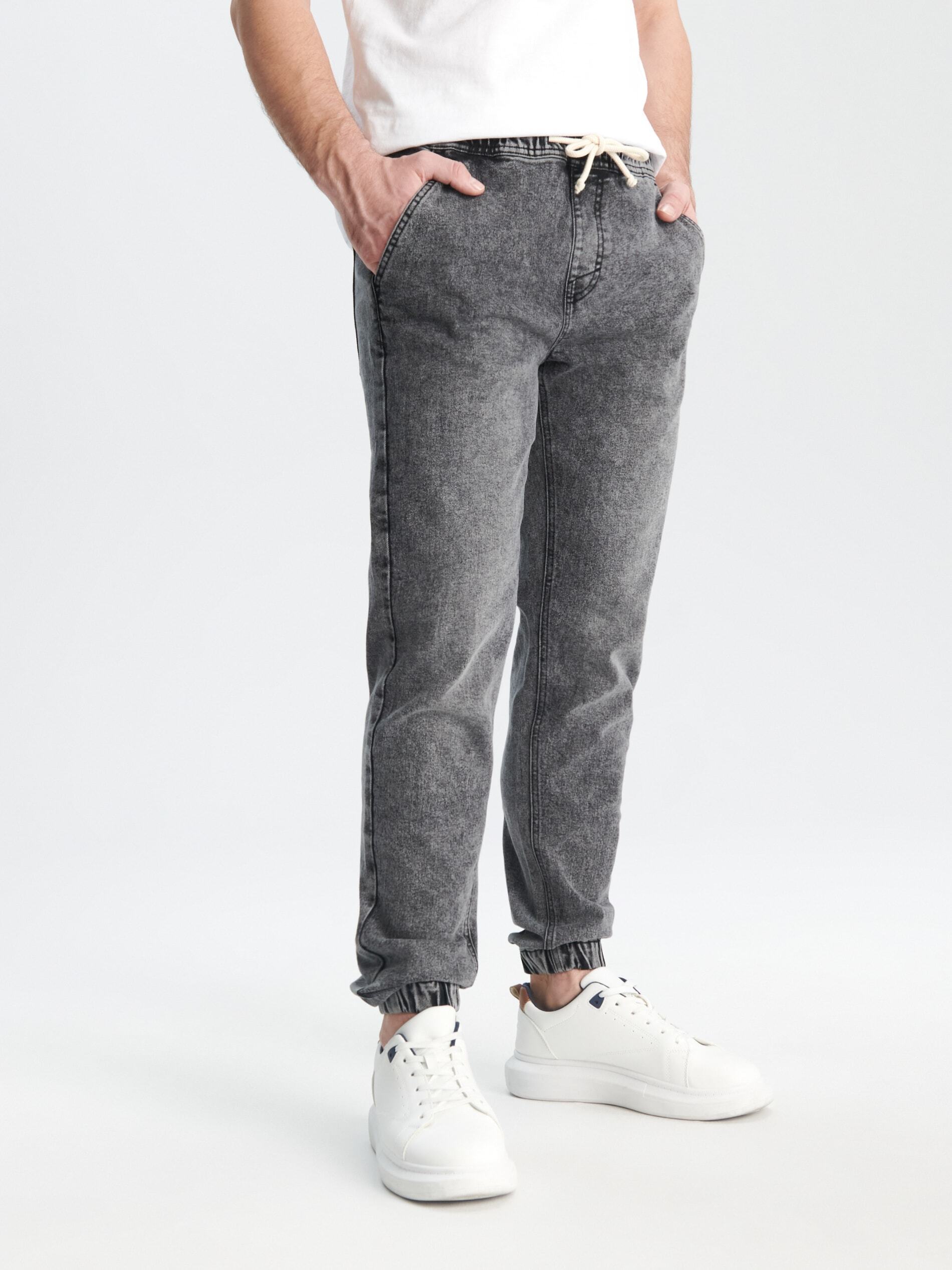 Sinsay - Džínové joggery - šedá