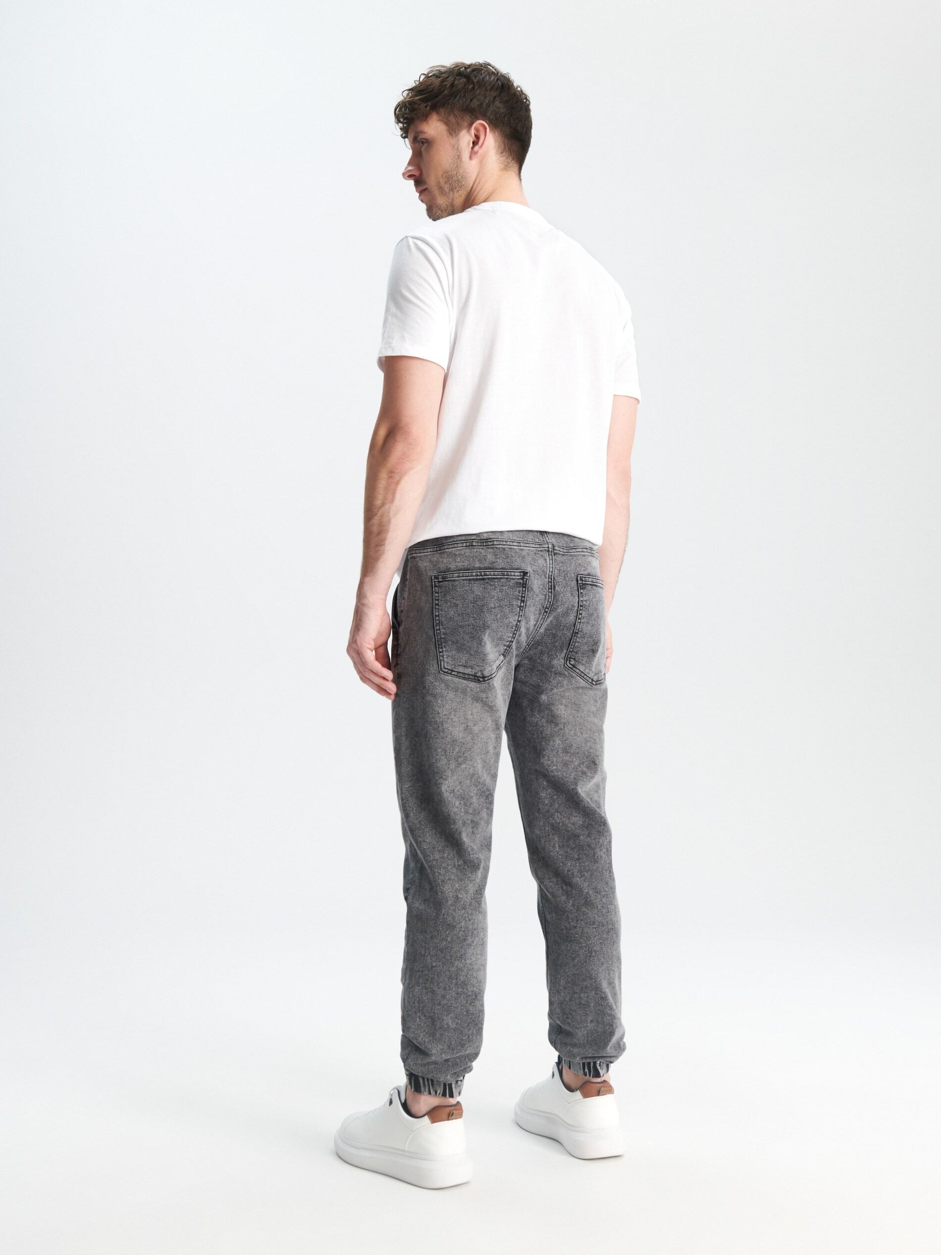 Sinsay - Džínové joggery - šedá