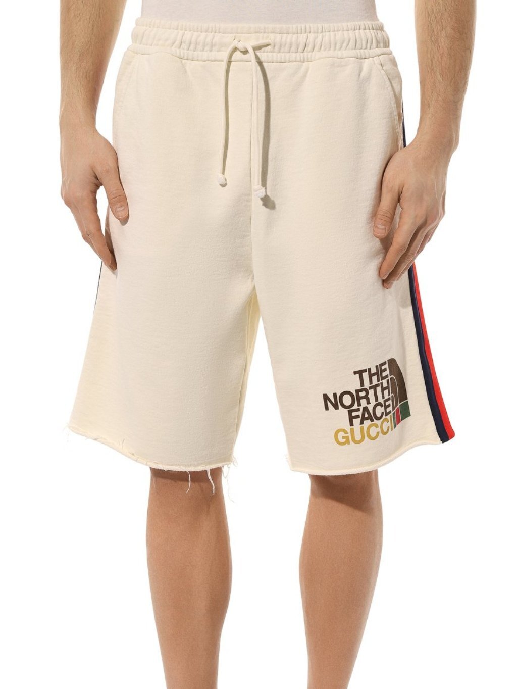 THE NORTH FACE X GUCCI Ivory kraťasy