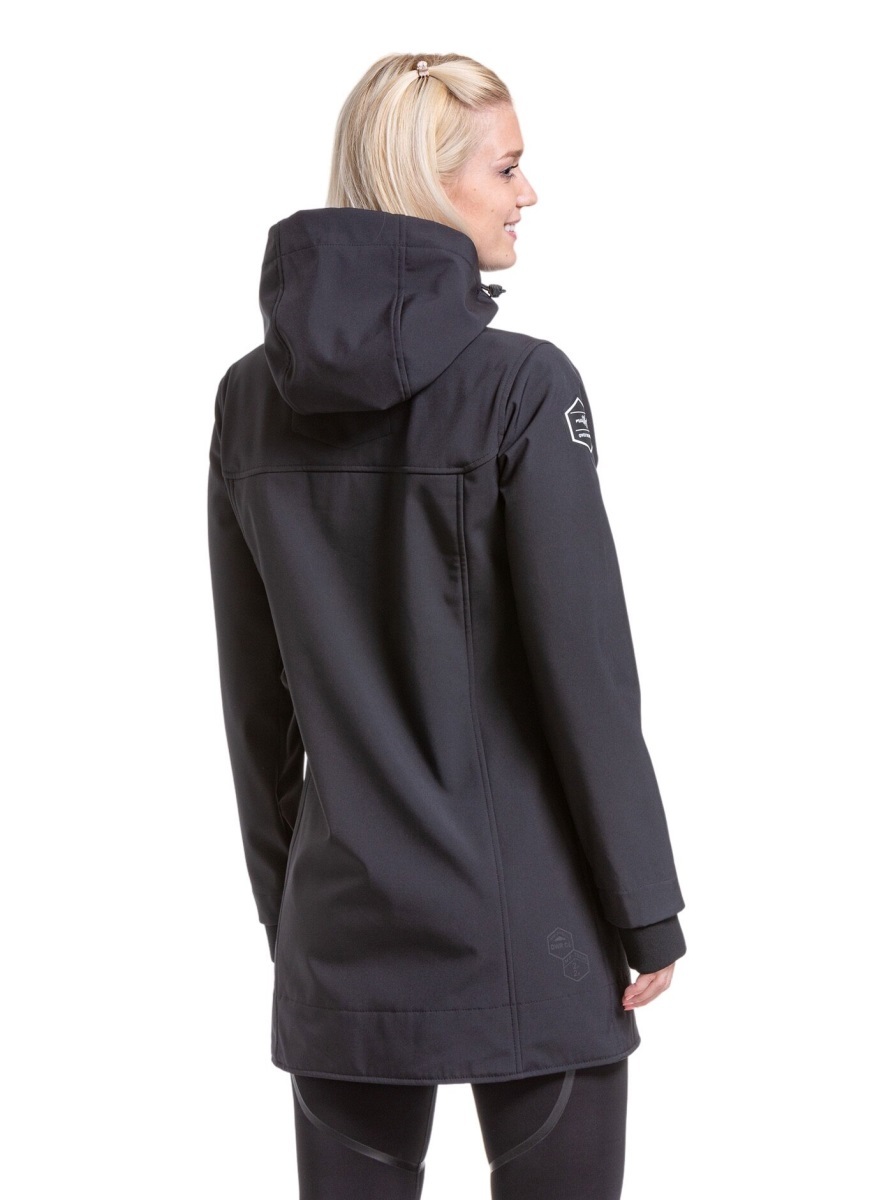 Dámský softshellový kabát Meatfly Thea černá