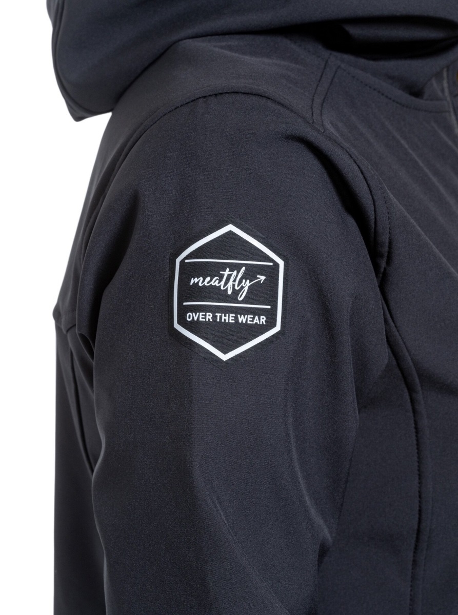Dámský softshellový kabát Meatfly Thea černá