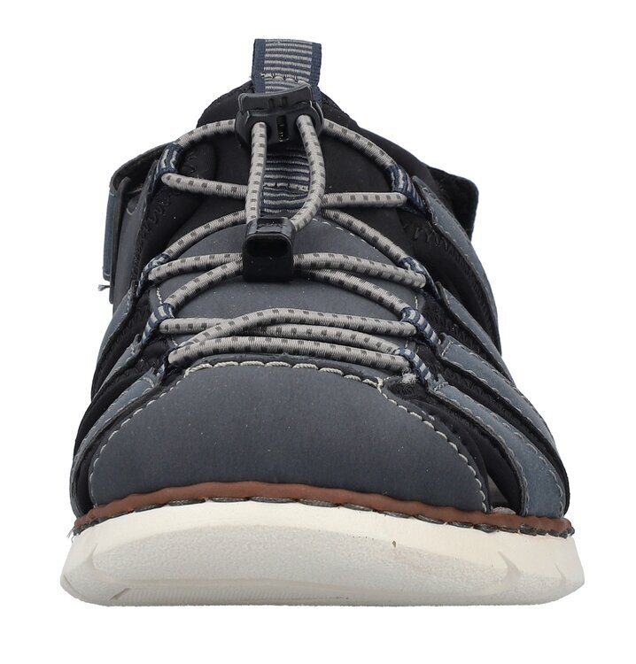 Pánské sandály v komfortním kulatém střihu Rieker 25246-14 modrá