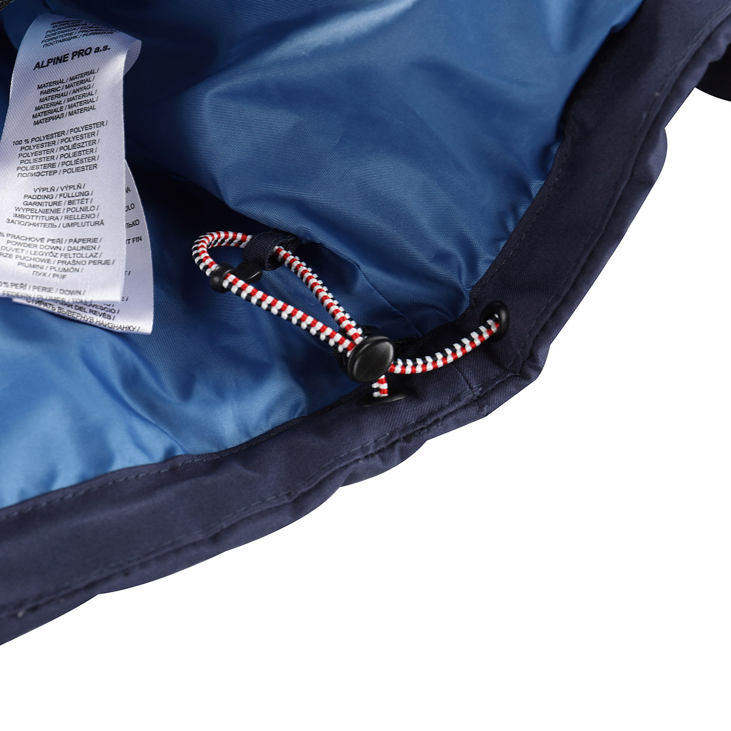 ALPINE PRO - FEEDR PÁNSKÁ PÉŘOVÁ LYŽAŘSKÁ BUNDA S MEMBRÁNOU PTX