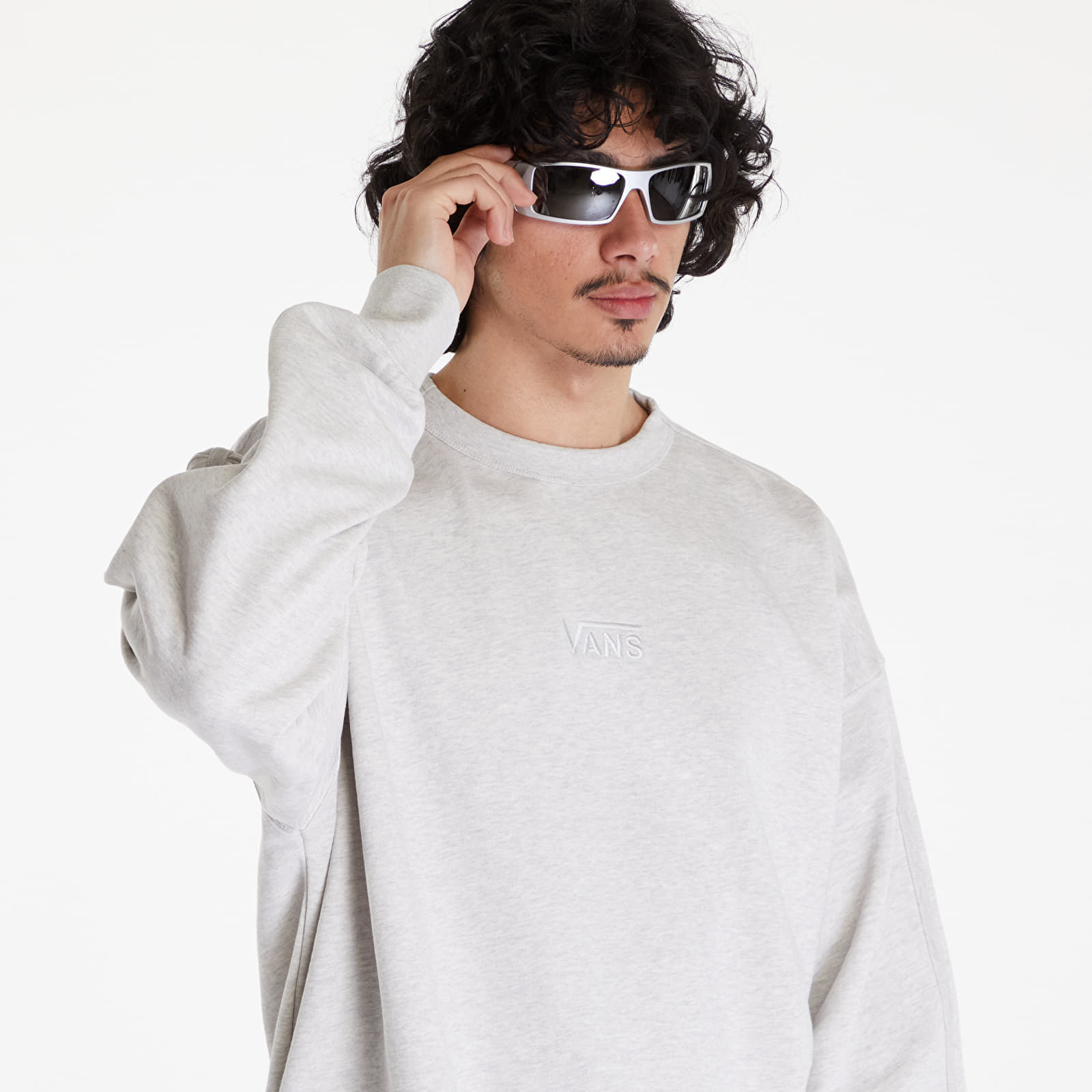 Mikina Vans Premium Standards Fleece LX Crew Ash Heather L