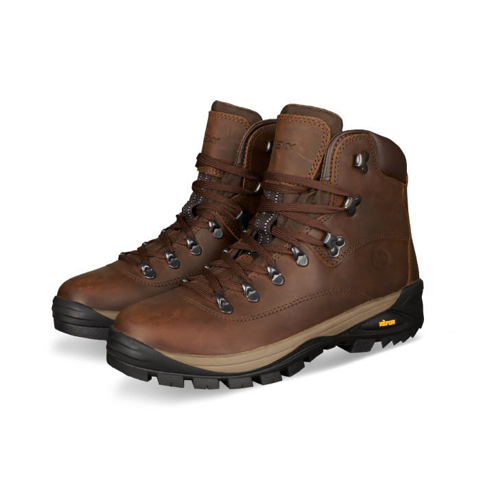Vasky Monty Brown - Pánské kožené pohorky / turistické boty hnědé česká výroba ze Zlína
