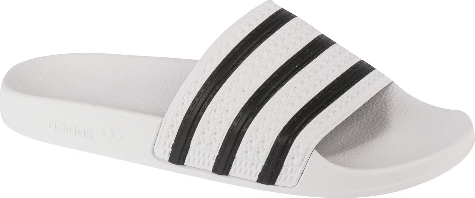 Bílé nazouváky adidas Originals Adilette Slides Bílá