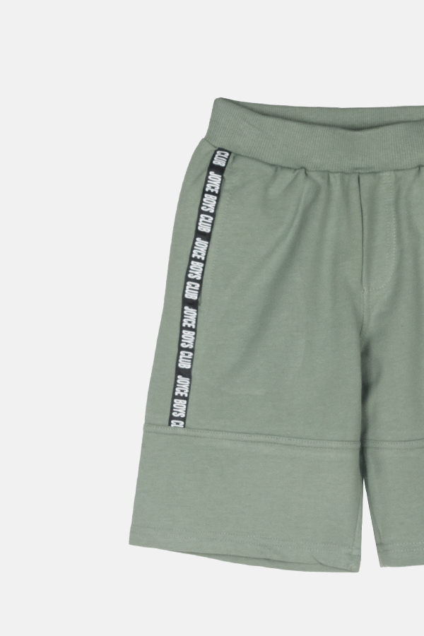 JOYCE Chlapecké bavlněné kraťasy "TESSA"/Zelená