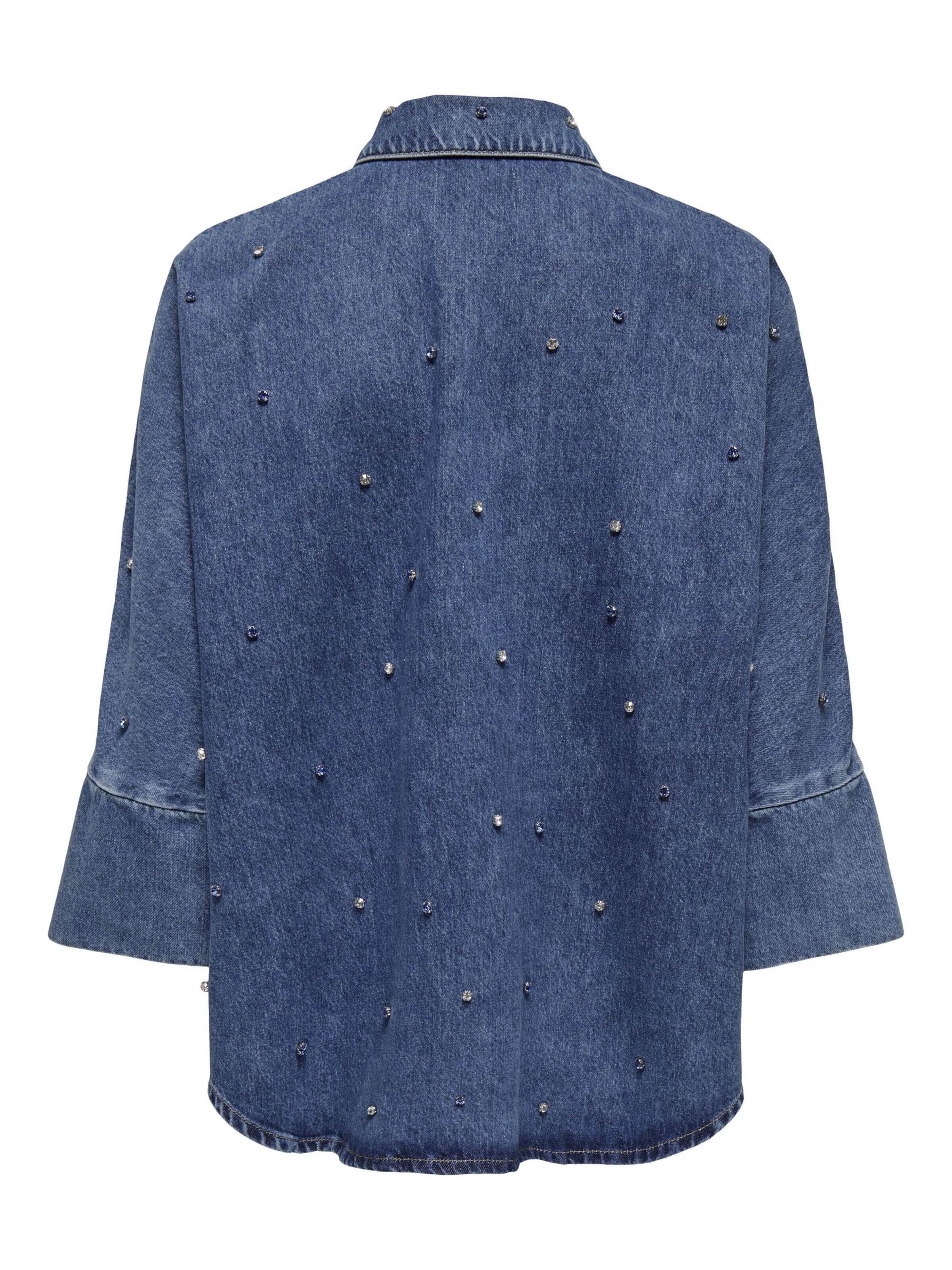 ONLY Halenka 'OnlGrace' modrá džínovina