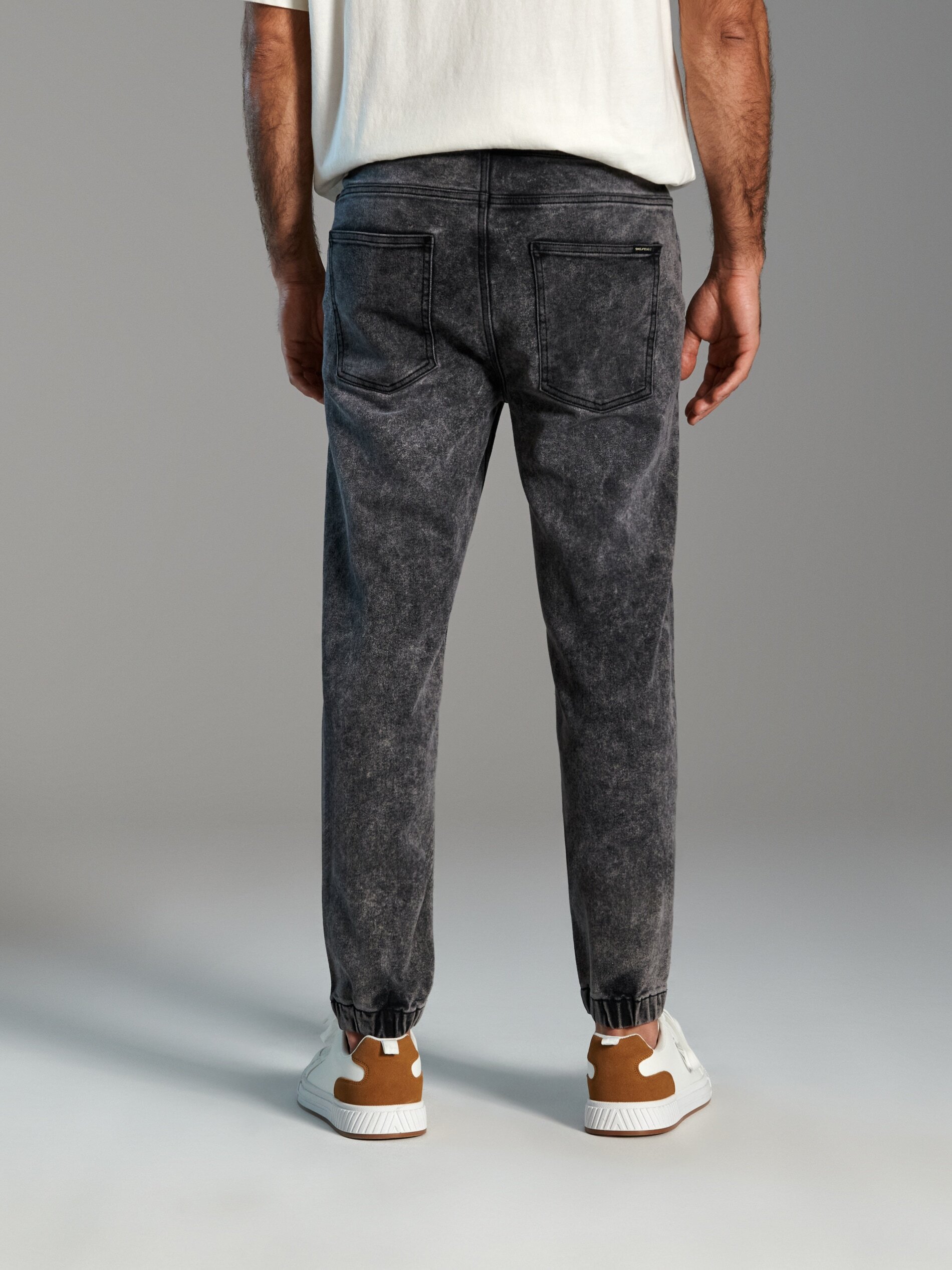 Sinsay - Džínové joggery - šedá