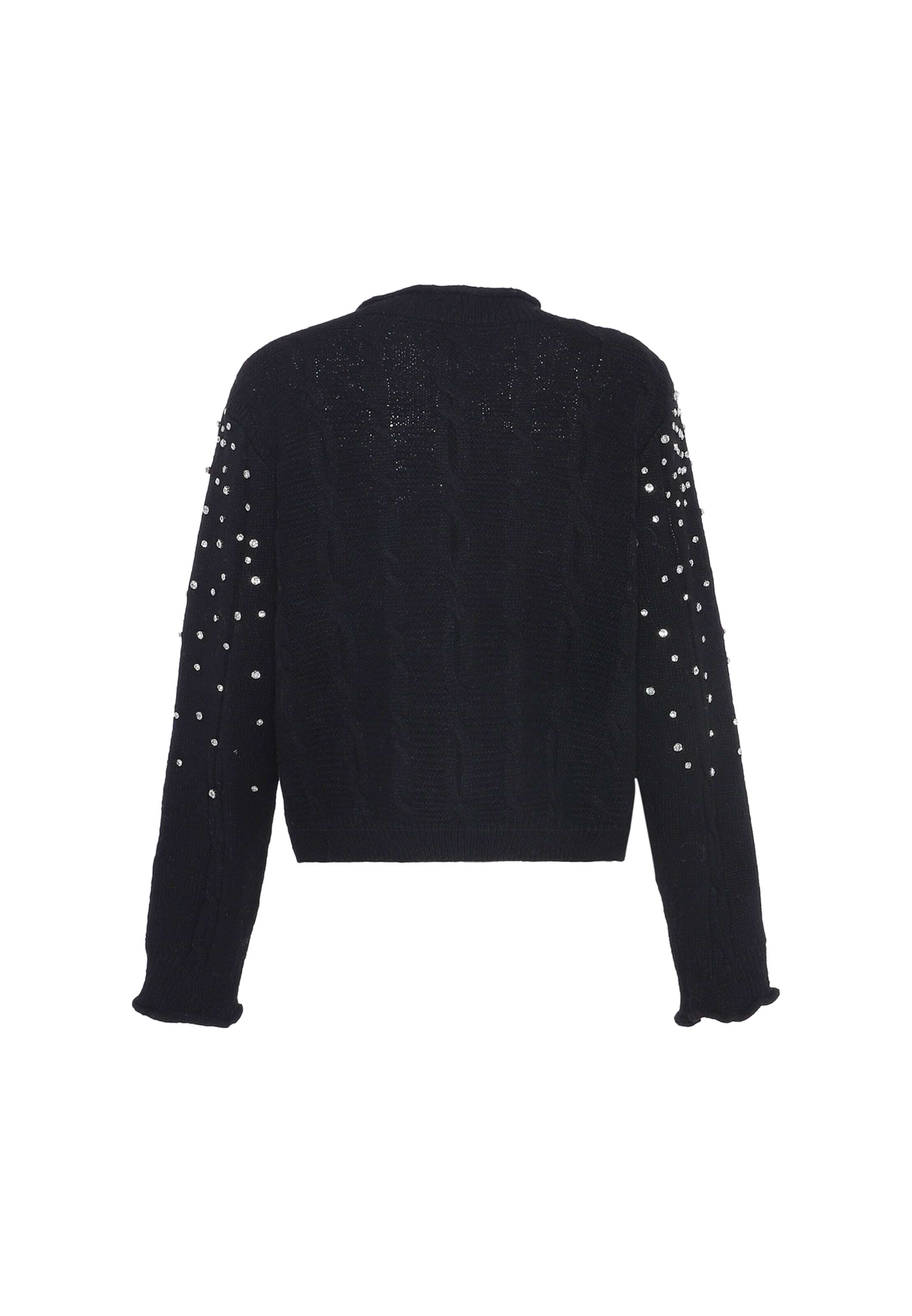 faina Kardigan černá / stříbrná