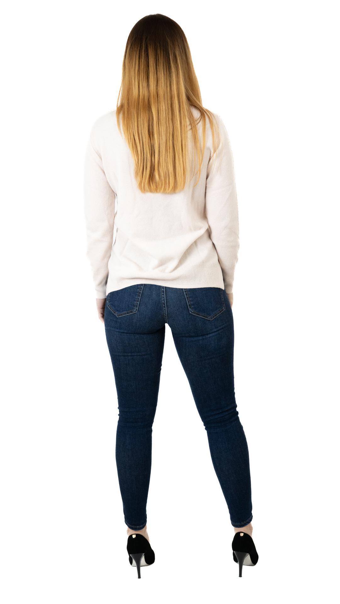 Kocca Dámský kašmírový svetr s průstřihy