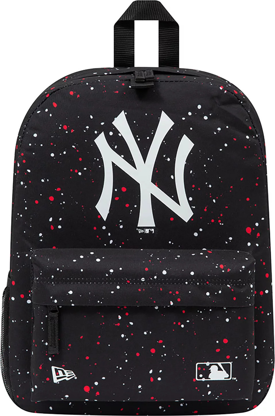 Černý batoh s tečkami New Era MLB New York Yankees All Over Print Backpack Černá