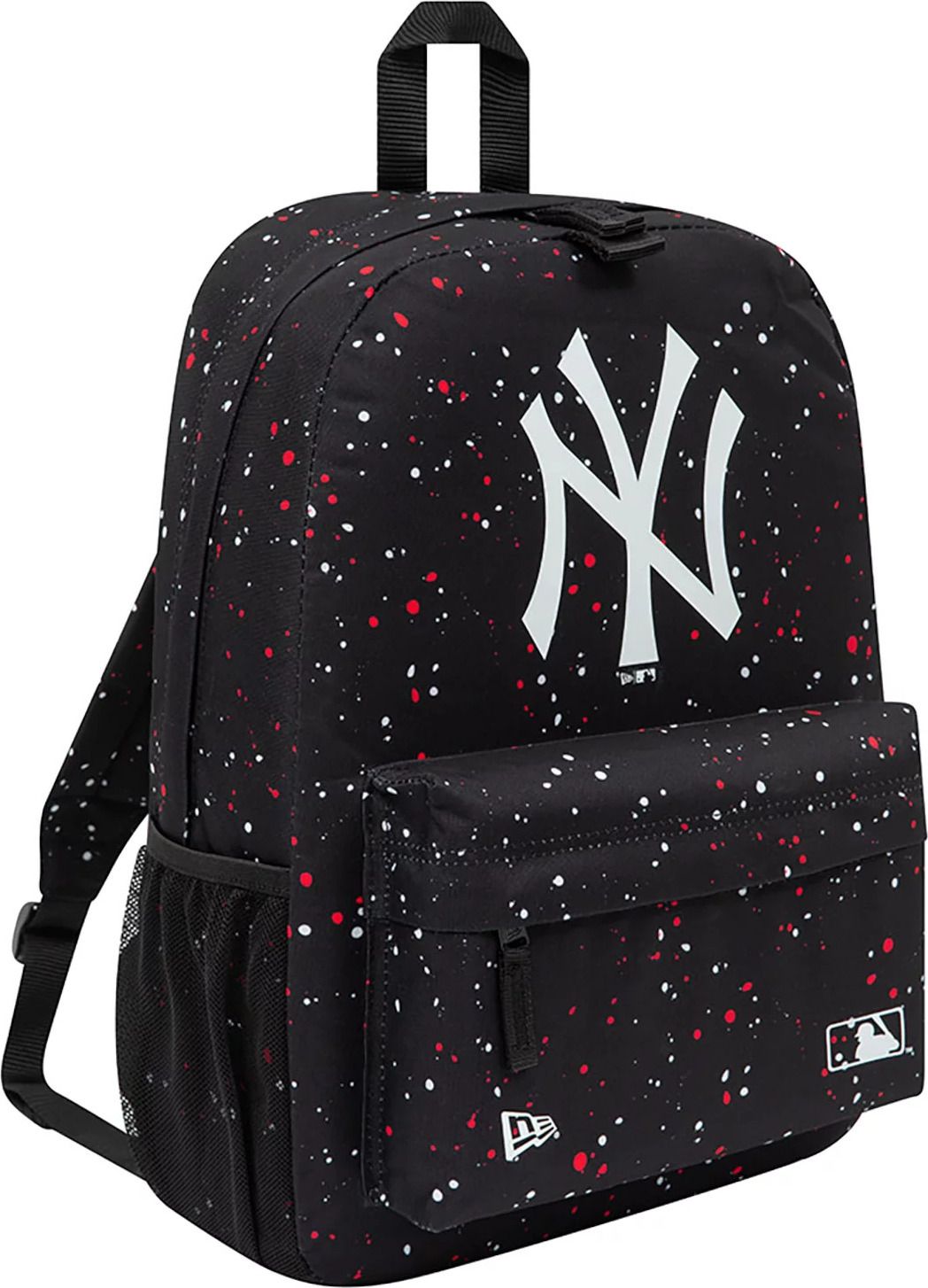 Černý batoh s tečkami New Era MLB New York Yankees All Over Print Backpack Černá