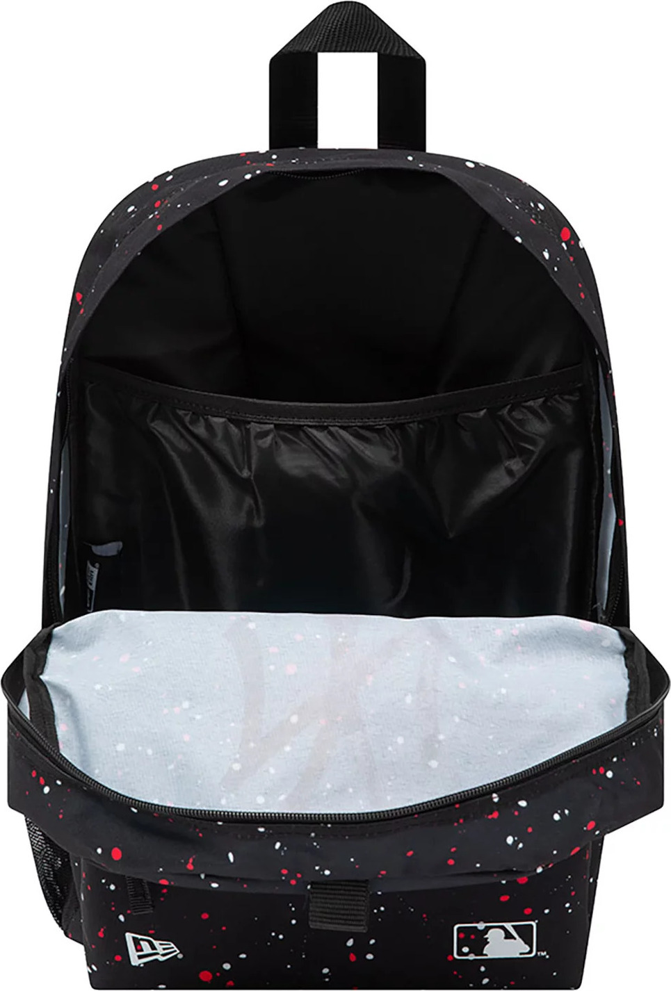 Černý batoh s tečkami New Era MLB New York Yankees All Over Print Backpack Černá