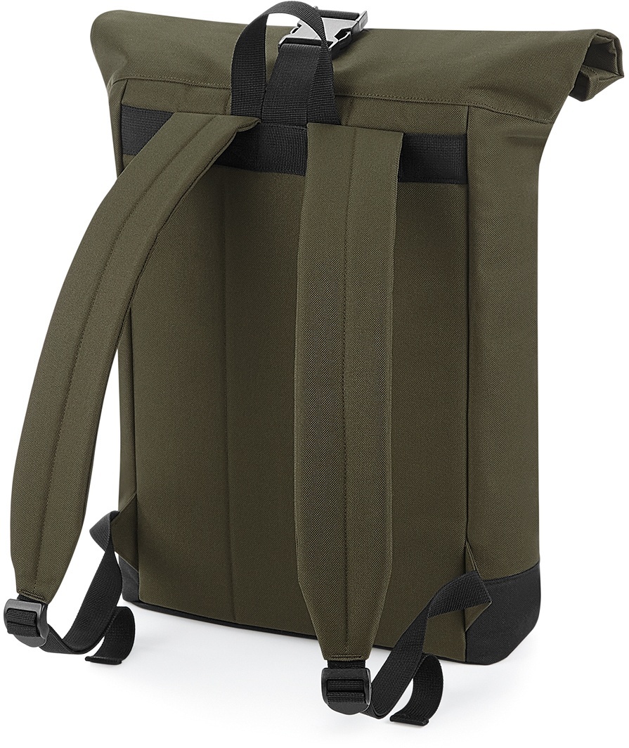BagBase .0855 Batoh "Roll-Top" zelená