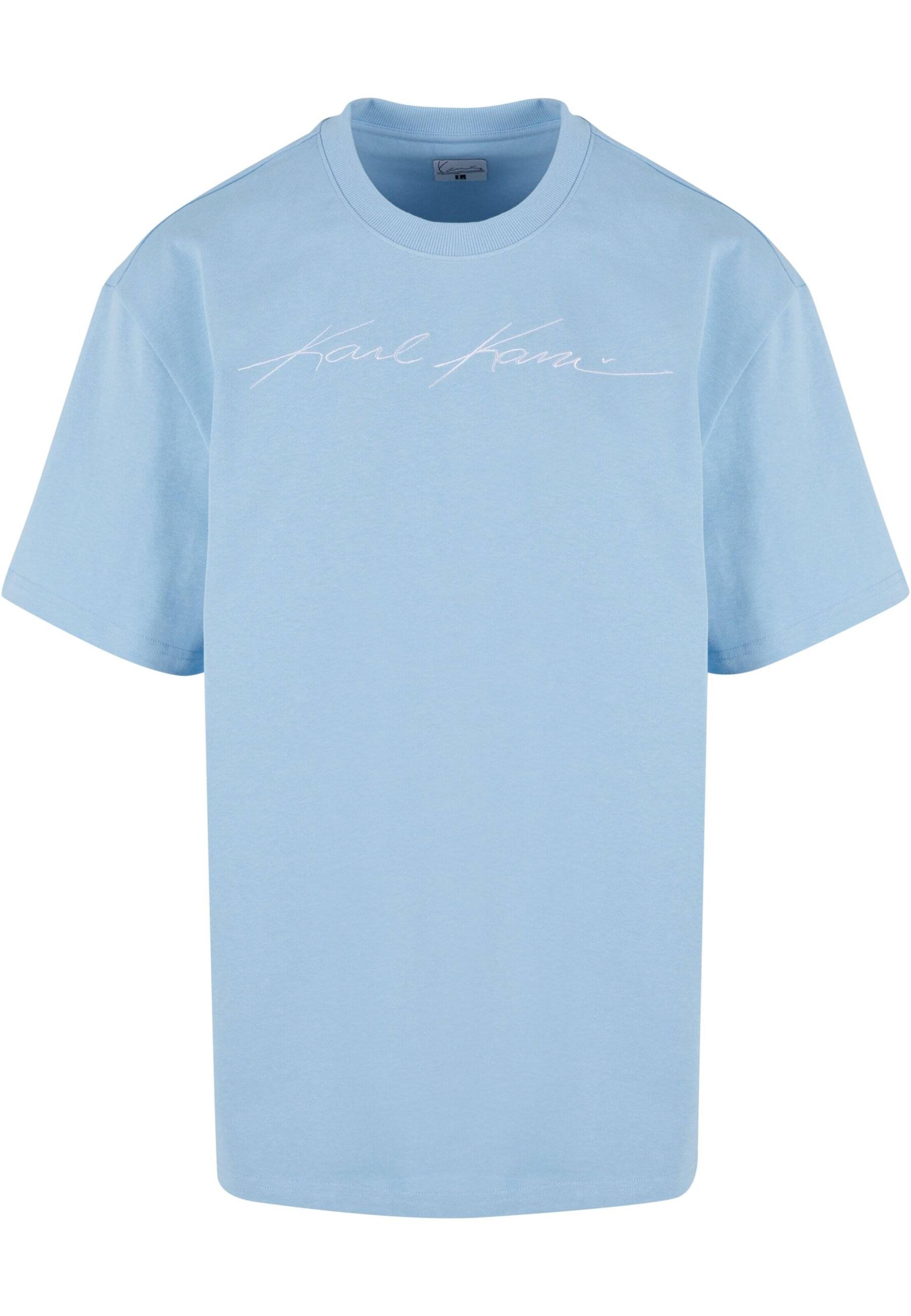 Karl Kani Tričko světlemodrá / bílá