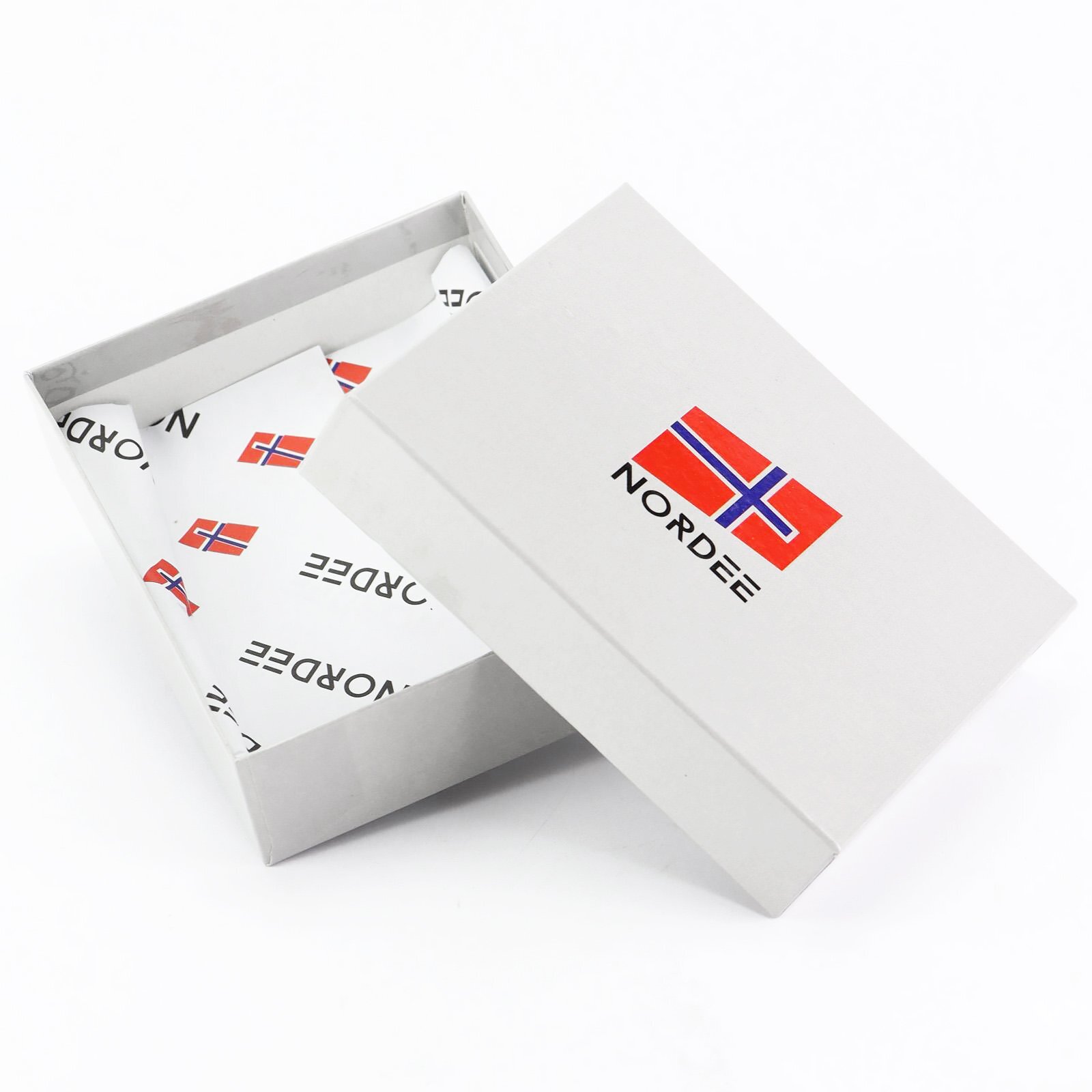 Pánská kožená peněženka Nordee BJORN N992 hnědá