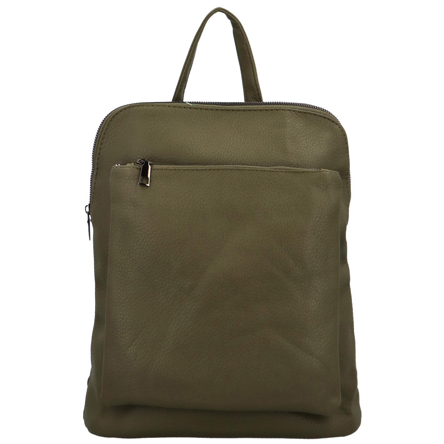 Dámský kabelko/batoh tmavě zelený - MaxFly Candys zelená