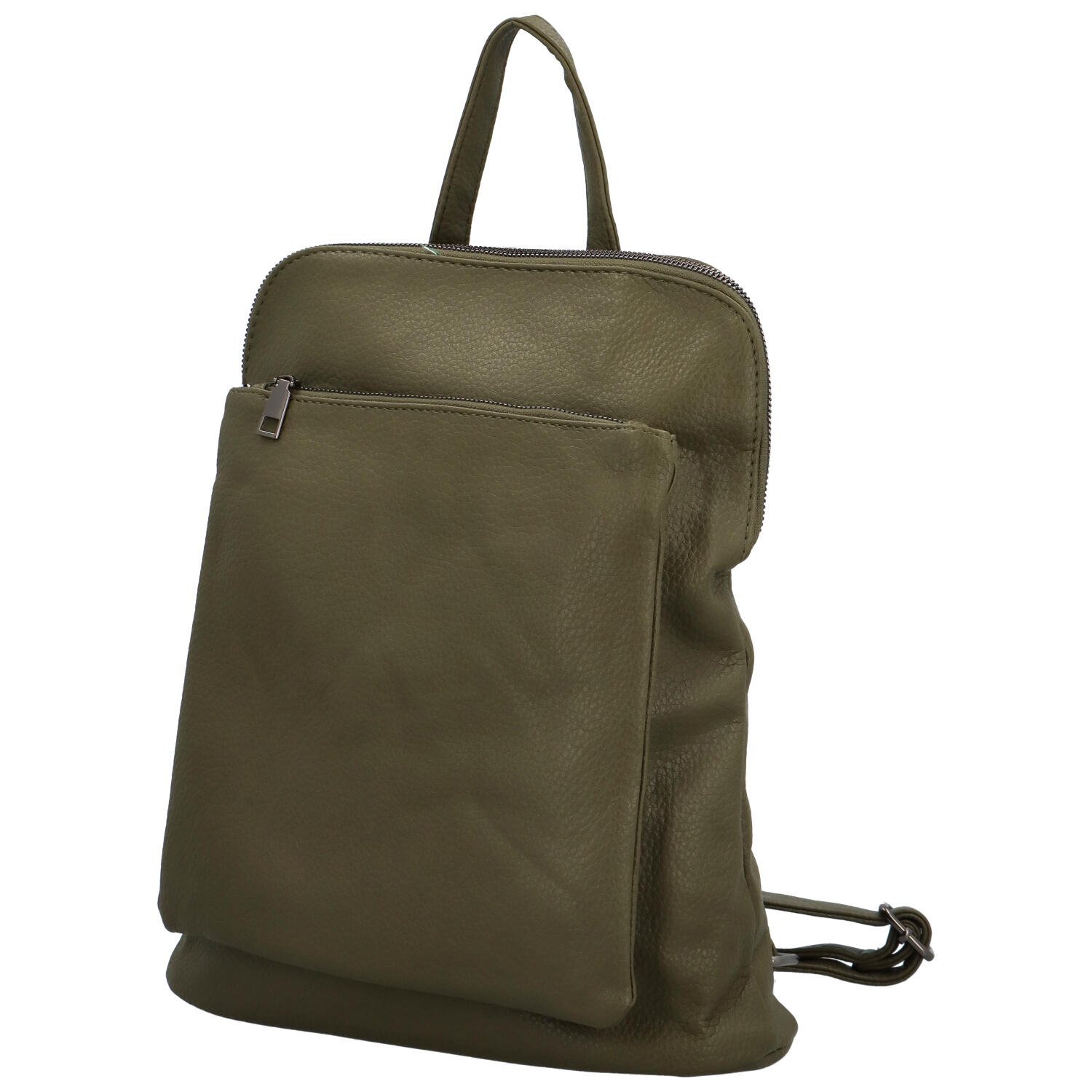 Dámský kabelko/batoh tmavě zelený - MaxFly Candys zelená