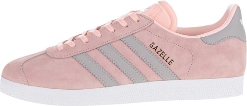 Světle růžové dámské semišové tenisky adidas Originals Gazelle - GLAMI.cz