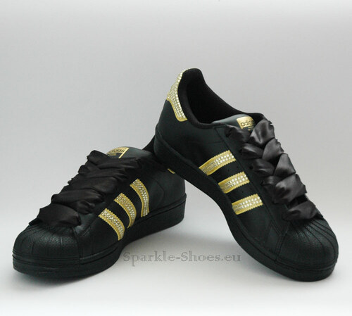 Estragos pase a ver Evolucionar Adidas Adidas Superstar Foundation SparkleS Black/Gold BB2871 - GLAMI.cz