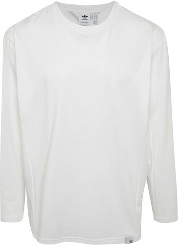 Bílé pánské tričko s dlouhým rukávem adidas Originals XBYO - GLAMI.cz
