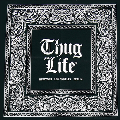Thug Life Basic Logo Bandana Black TLAS12BD02100 GLAMI.cz