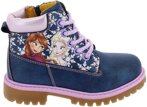 Disney by Arnetta Dívčí kotníkové boty Frozen - modré - GLAMI.cz