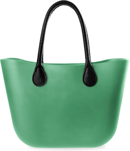 World-Style.cz Silikonová dámská kabelka gumová taška stylový shopper bag  jelly bag zelená - GLAMI.cz