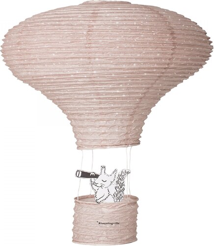 Bloomingville Papírový létající balón Rose 40 cm - GLAMI.cz