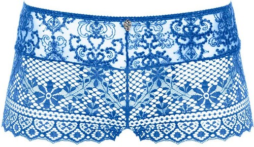 Krajkové Kalhotky kraťáskové Modré Cassiopee Summer Blue Empreinte -  GLAMI.cz