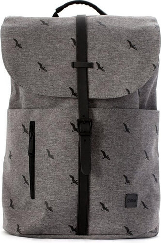 Spiral Tribeca Bird Crosshatch Charcoal Backpack Bag - GLAMI.cz